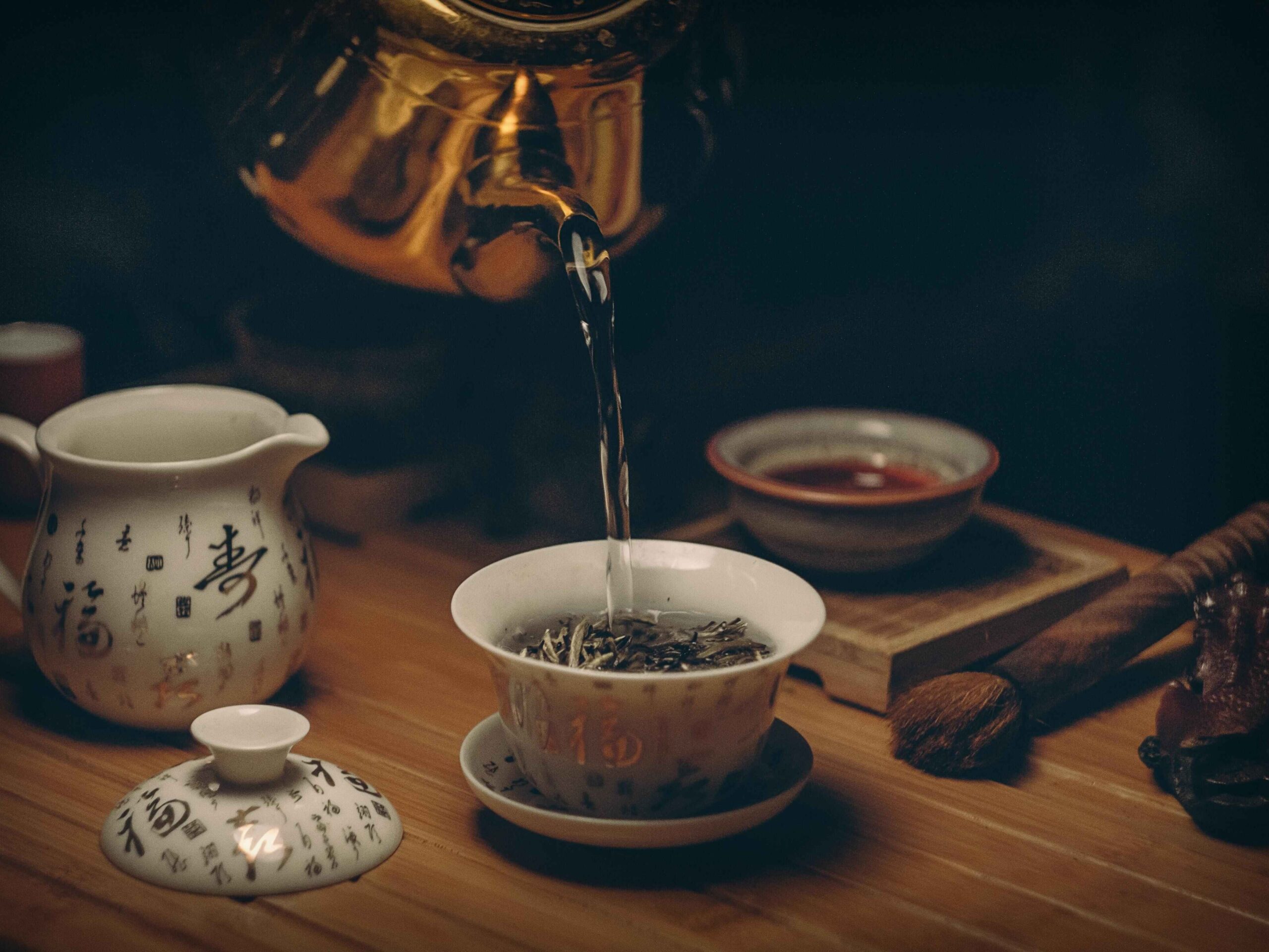 A tea ceremony, seen as a way to strengthen bonds and deepen relationships.
