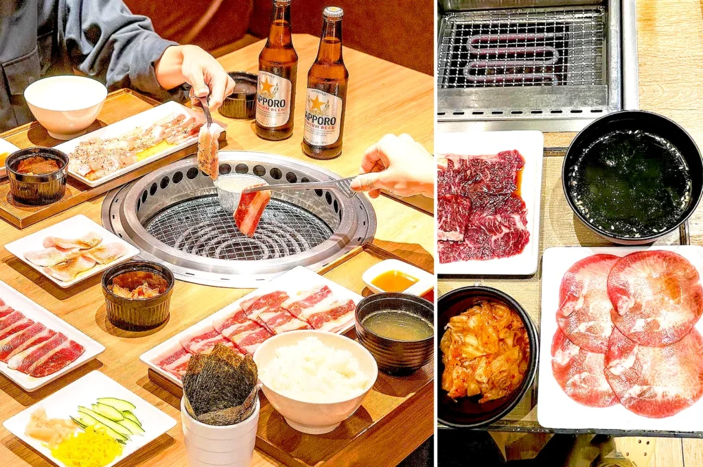 Yakiniku Like Singapore personal tabletop grill with premium beef sets, Japanese BBQ and individual dining experience