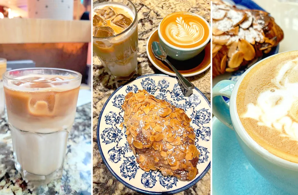 Tiong Bahru Bakery coffee, almond croissant and specialty café breakfast in Singapore