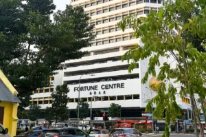 Fortune Centre Singapore food guide featuring the shopping centre at Middle Road with nearby restaurants and eateries