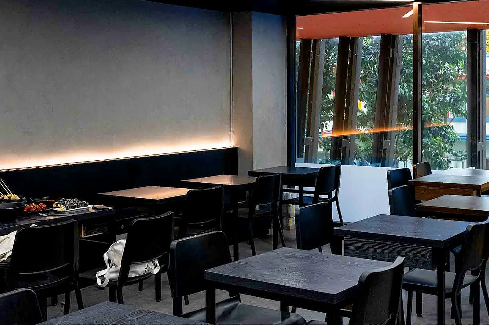 Meokja by Jungga Singapore dining room with modern Korean restaurant interior and seating